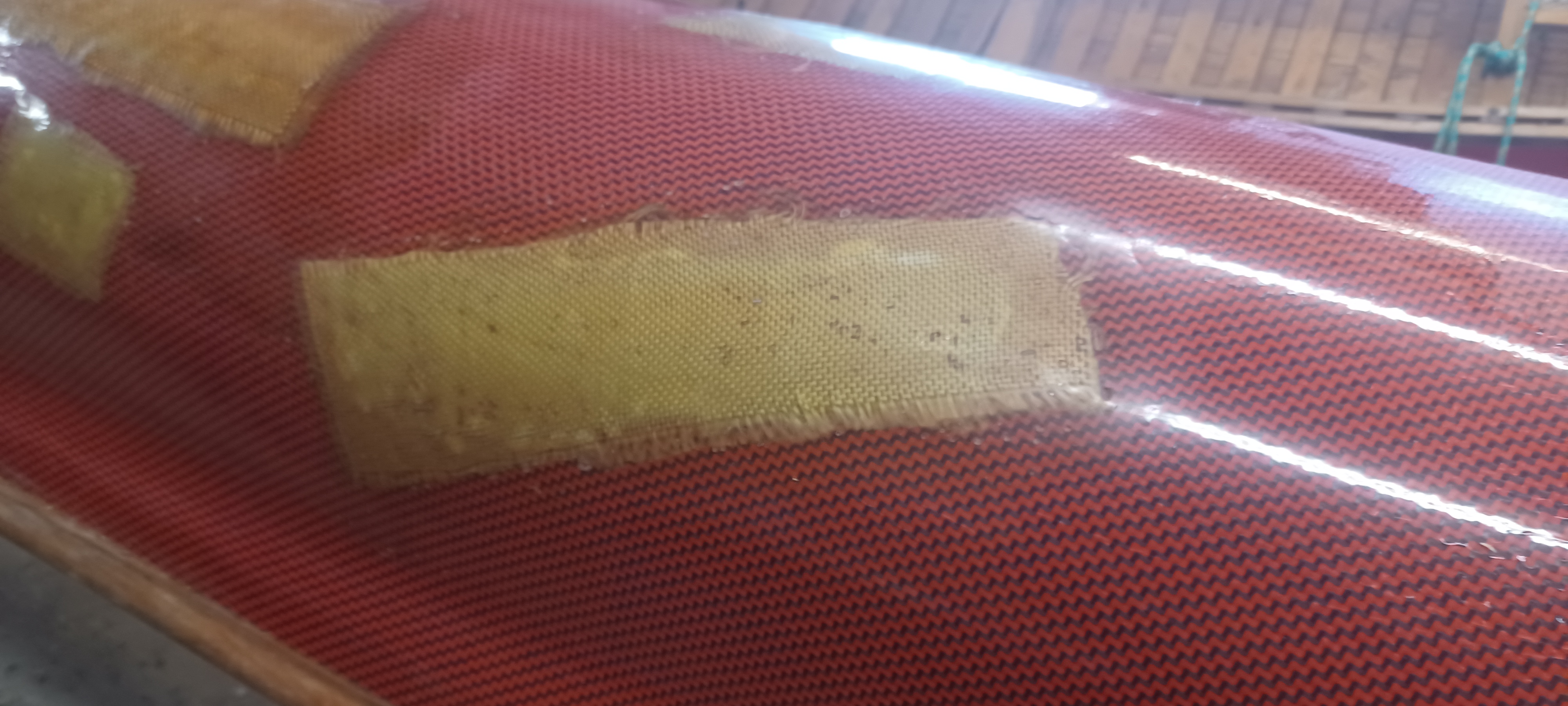 Kevlar repair 4