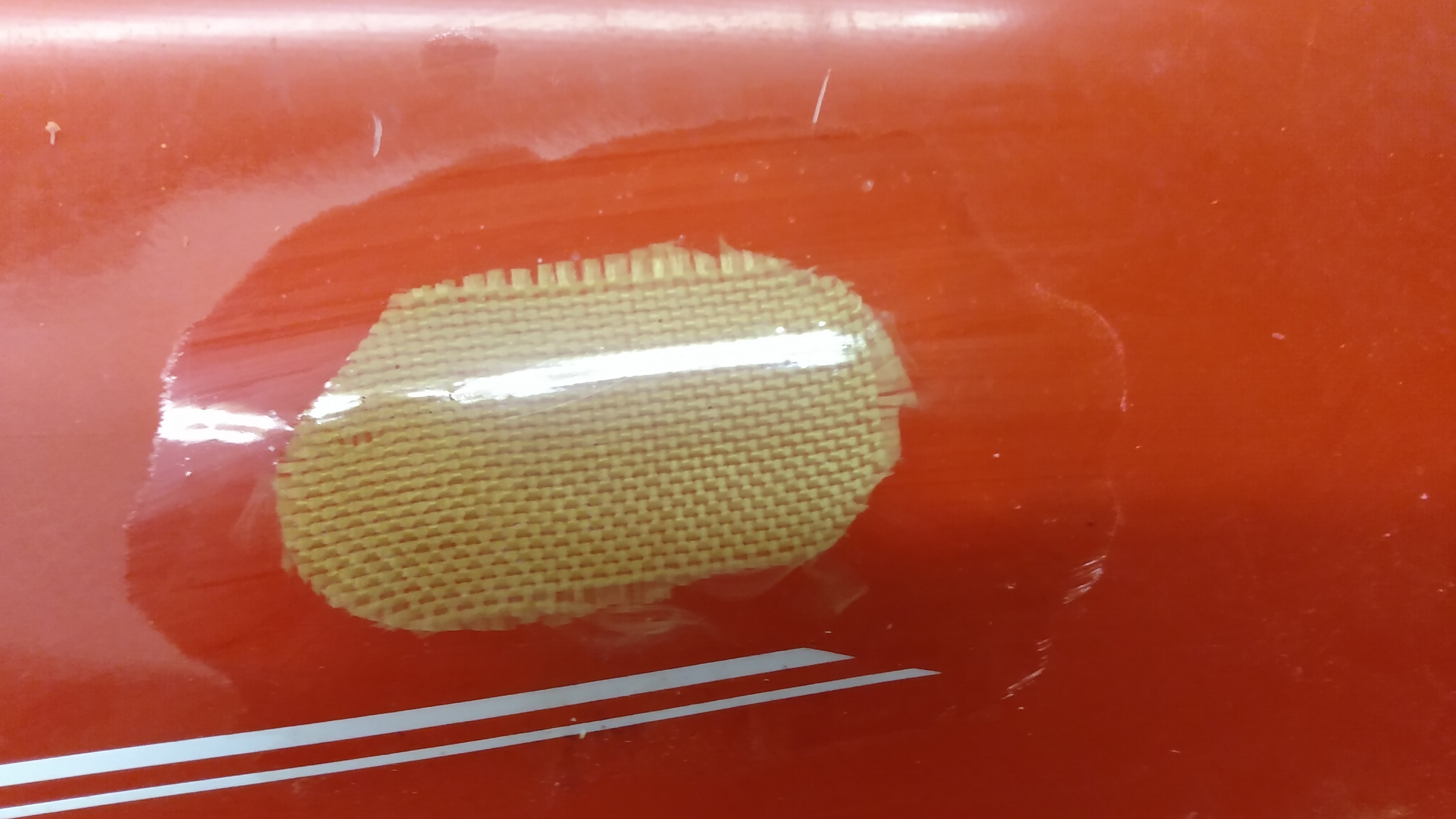 Kevlar repair 1